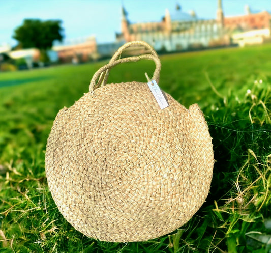 Cable Beach Reed Straw Tote